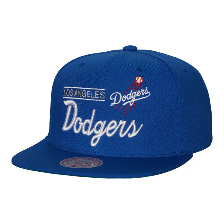 Casquette snapback rétro Los Angeles Dodgers MLB bleu/bleu/vert