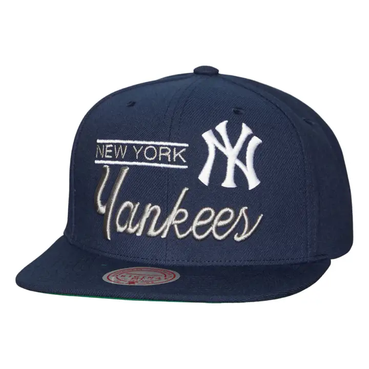 Casquette snapback rétro New York Yankees MLB marine/marine/vert