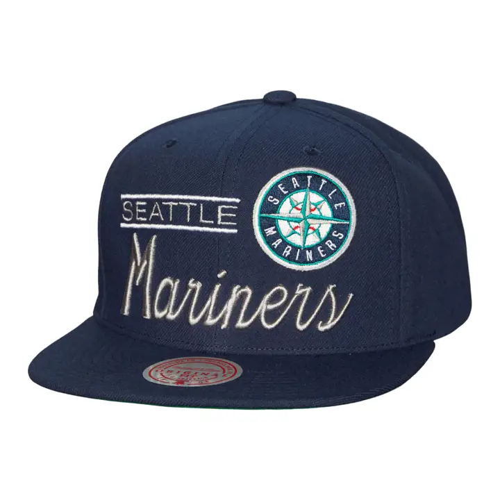 Casquette Seattle Mariners MLB Retro Lockup bleu marine/bleu marine/vert