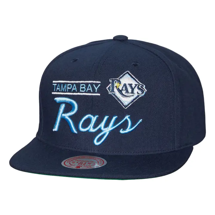 Casquette snapback Tampa Bay Rays MLB Rétro Lockup marine/marine/vert