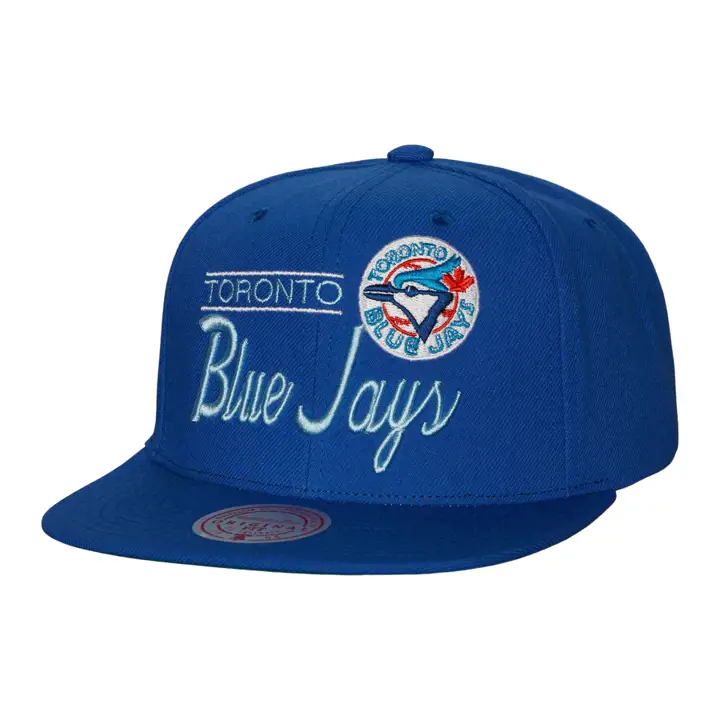 Toronto Blue Jays MLB Retro Lockup Casquette snapback  bleu/bleu/vrt