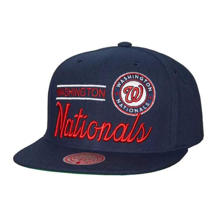 Casquette Snapback Rétro Washington Nationals MLB marine/marine/gr