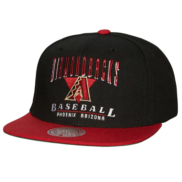 Casquette ajustée Arizona Diamondbacks MLB Rise & Shine - noir/rouge/vert