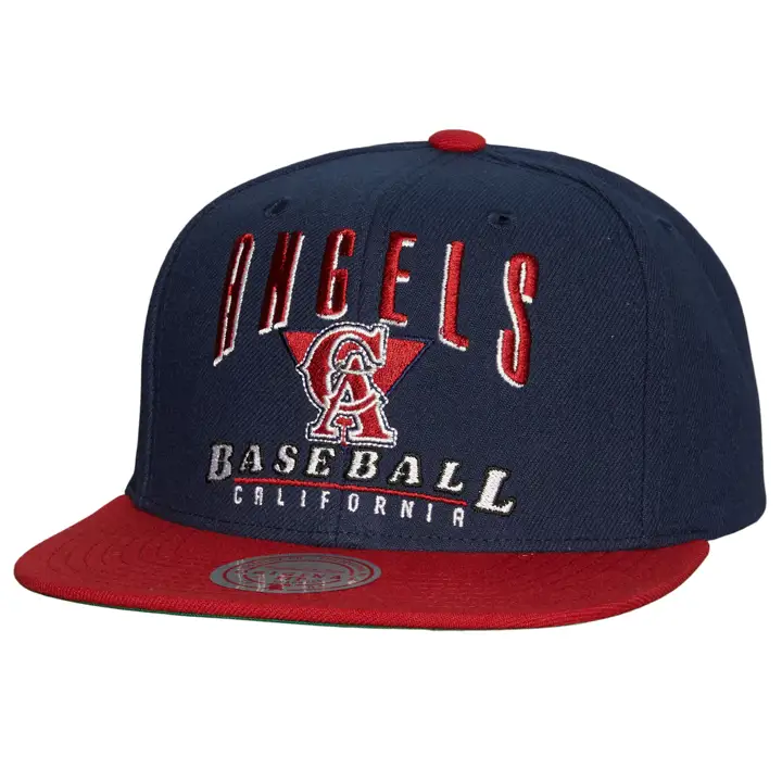 California Angels MLB Rise & Shine Casquette snapback  bleu/rouge/vert