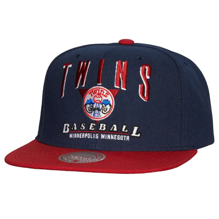 Casquette Snapback MLB Minnesota Twins Rise & Shine bleu/rouge/vert