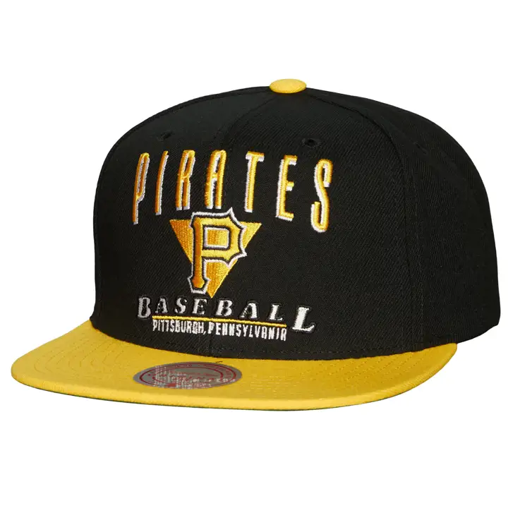 Pittsburgh Pirates MLB Rise & Shine Casquette snapback noir/jaune/vert