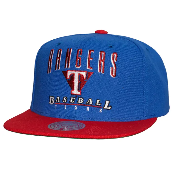 Casquette Snapback MLB Texas Rangers Rise & Shine bleu/rouge/vert