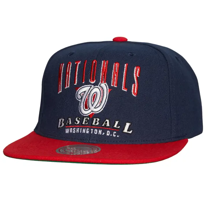 Casquette snapback Washington Nationals MLB Rise & Shine bleu/rouge/vert