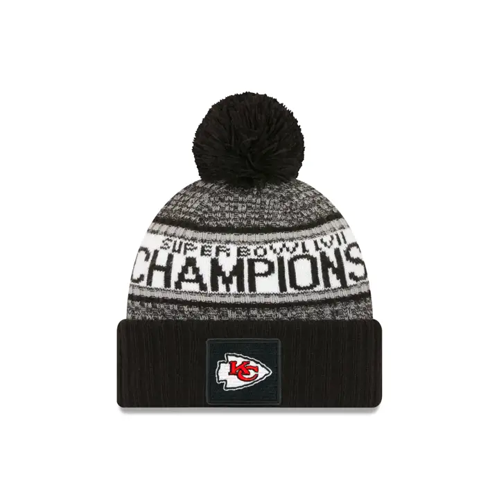Kansas City Chiefs SB LVII Champ Parade Tricot NOIR