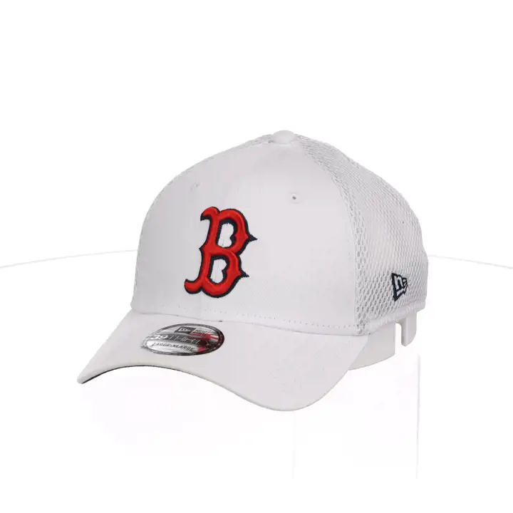 Boston Red Sox White Neo TC Logo 39Thirty BLC