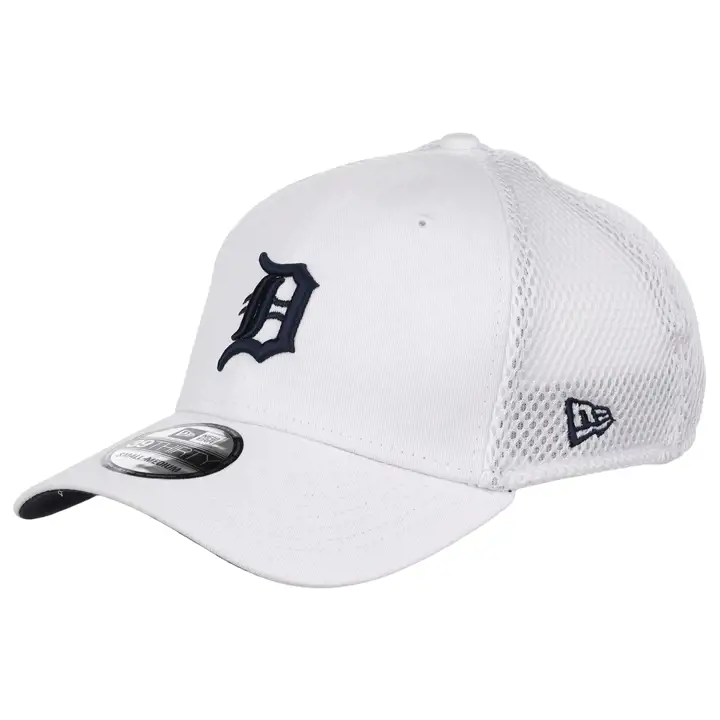 Detroit Tigers White Neo TC Logo 39Thirty WHT