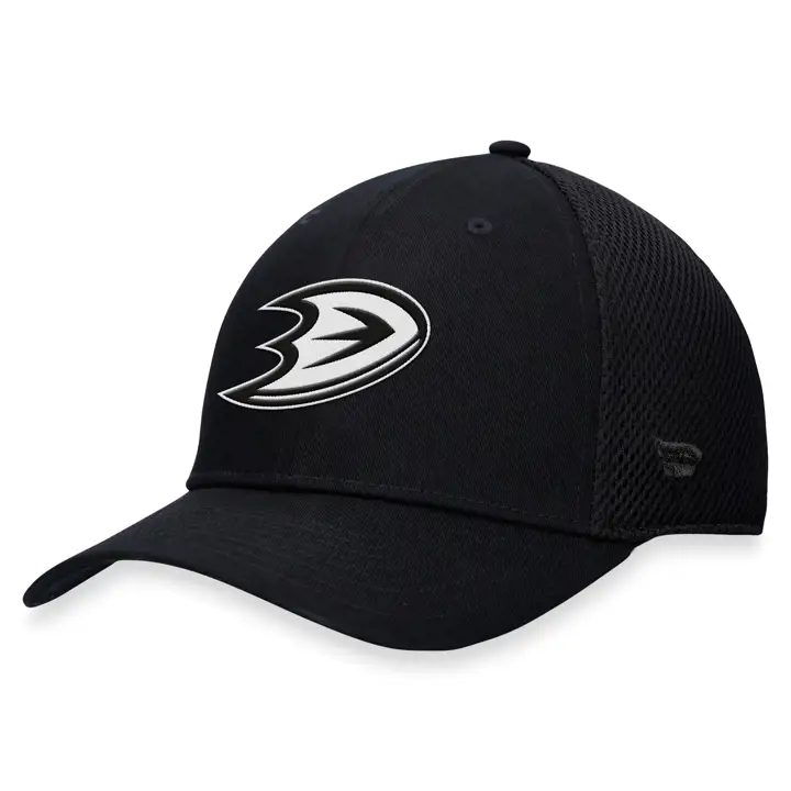 CASQUETTE ANAHEIM DUCKS NHL BW Spacer Mesh Stretch Mighty Ducks noire/blanche