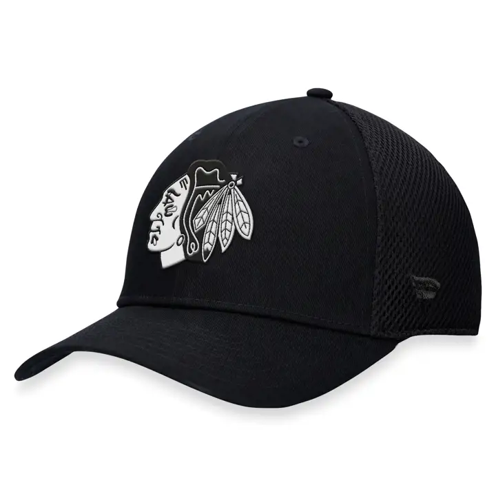 CHICAGO BLACKHAWKS NHL Maille Spacer Stretch n/b