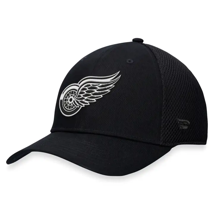 DETROIT RED WINGS NHL Spacer Mesh Stretch N&B