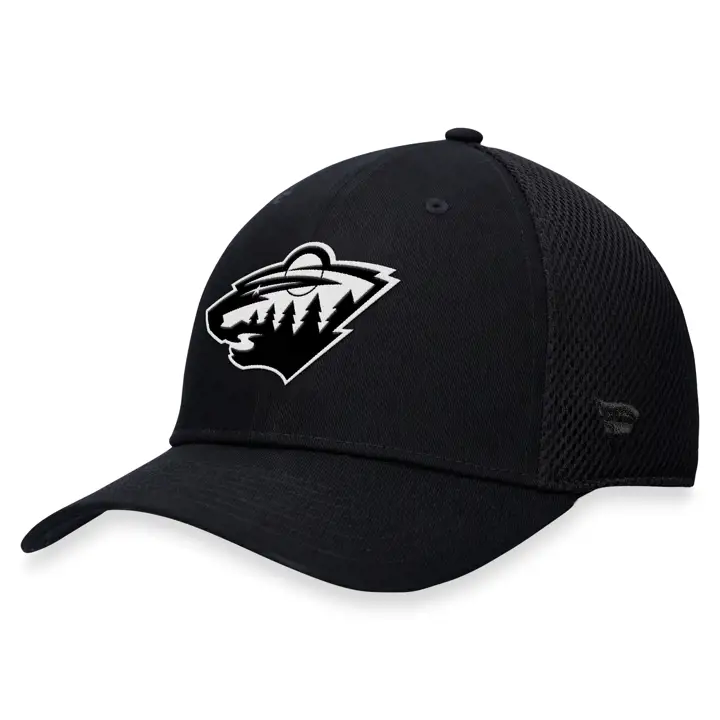 MINNESOTA WILD LNH Maille espacée extensible n/b