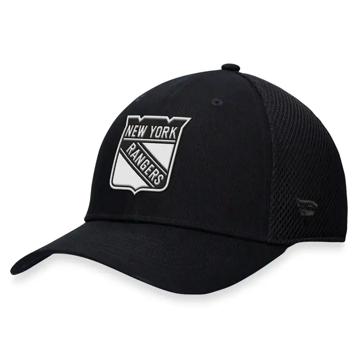 NEW YORK RANGERS NHL BW Spacer Mesh Stretch noir/blanc
