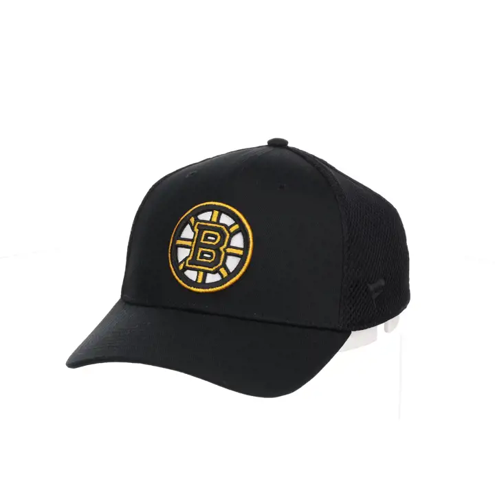 BOSTON BRUINS LNH TC Spacer Mesh Stretch noir