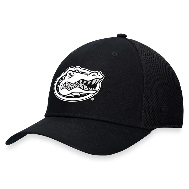 Florida Gators NCAA BW Maille Spacer Stretch noir/blanc