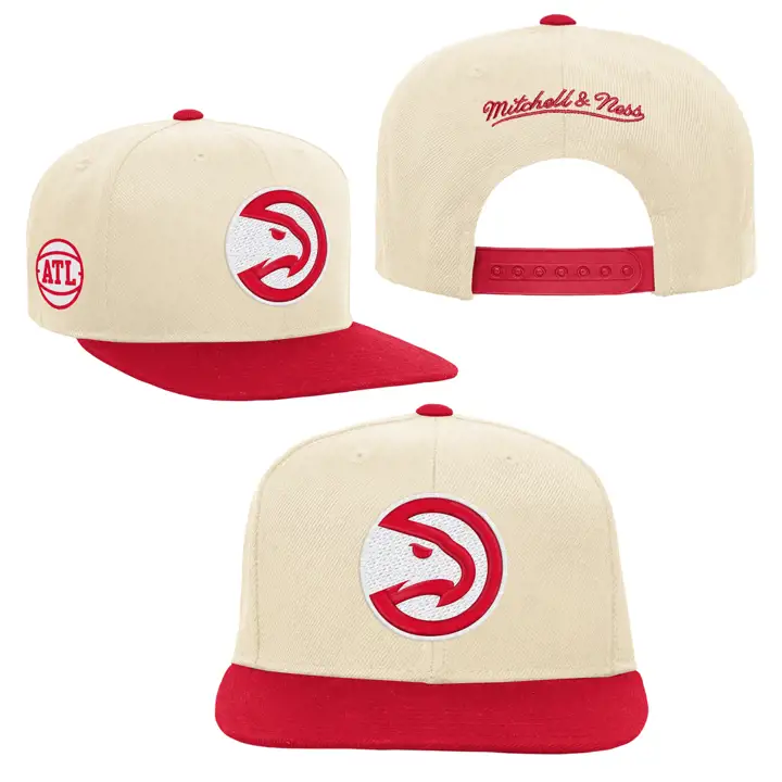 Casquette Atlanta Hawks NBA No Days Off IVO/RED/YEL pour jeune