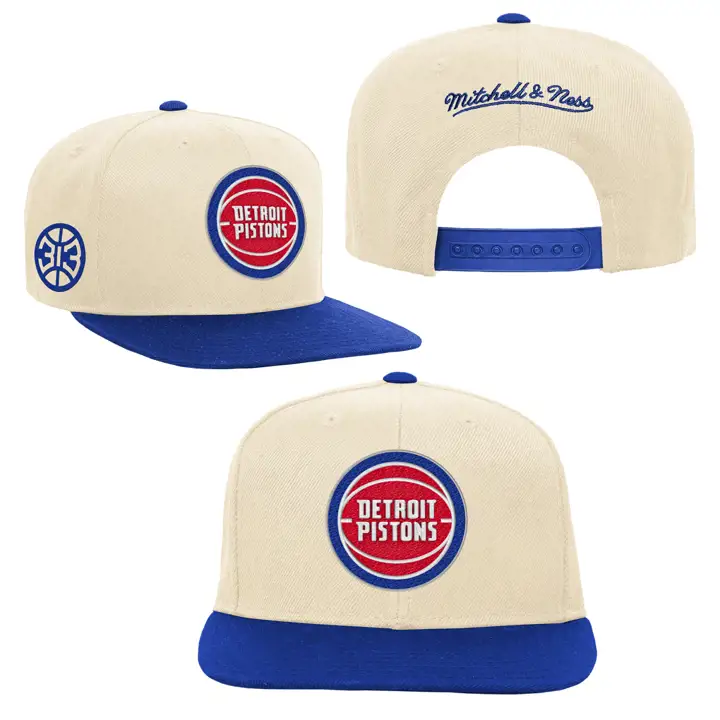 Detroit Pistons NBA No Days Off Casquette YOUTH Snapback IVO/BLEU/ROUGE