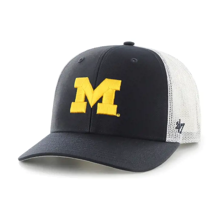 Michigan Wolverines NCAA Casquette Trucker '47 marine