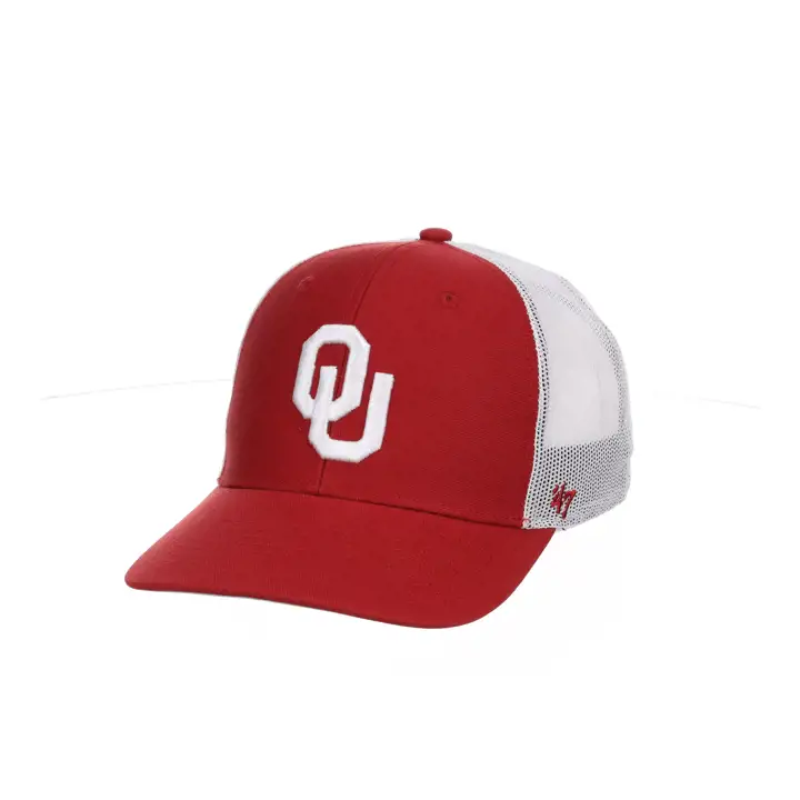 Casquette Trucker '47 NCAA Oklahoma Sooners rouge vif