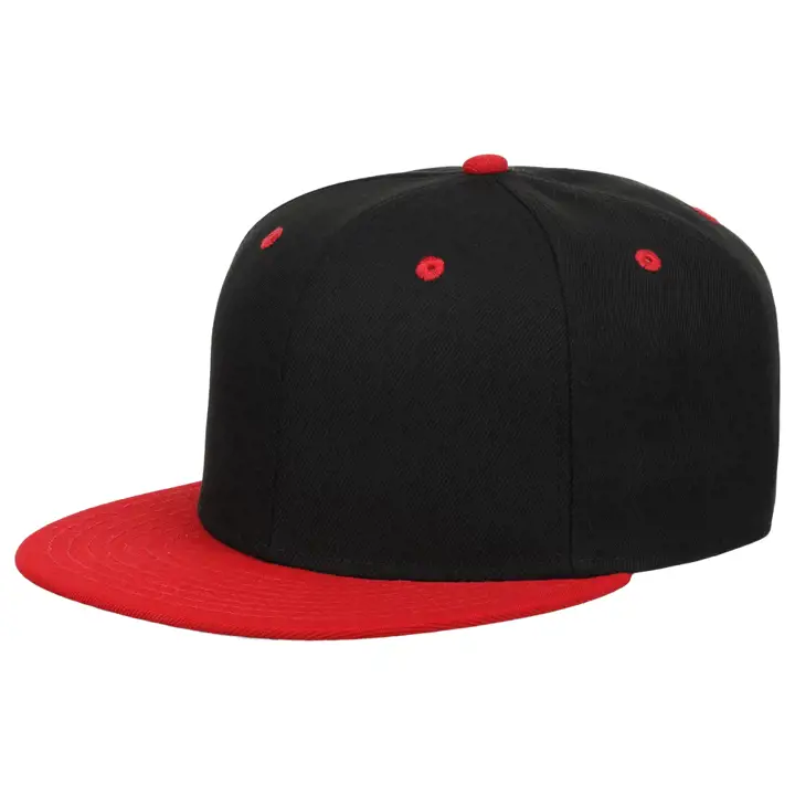 BLANK CASQUETTE SNAPBACK CBL NOIR/ROUGE