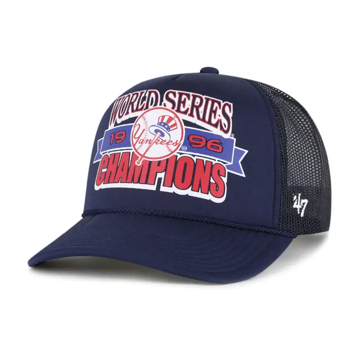 Casquette de baseball en mousse New York Yankees MLB Champ marine/ marine/ gris