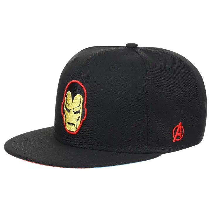 Casquette Ironman 60e Anniversaire Comic UV noire