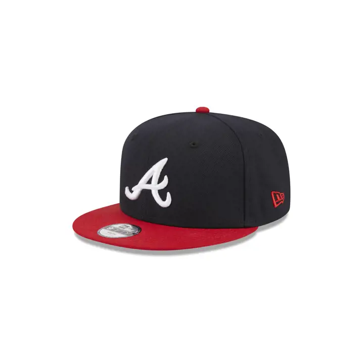 Casquette de baseball Atlanta Braves MLB Basic YTH 9FIFTY marine/rouge/gris