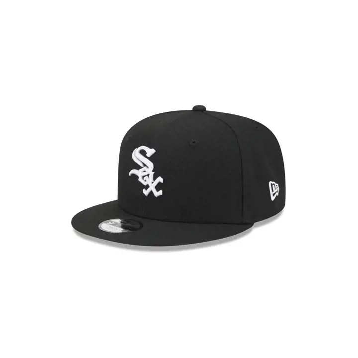 Casquette MLB basique YTH 9FIFTY BLK/BLK/GRY des White Sox de Chicago