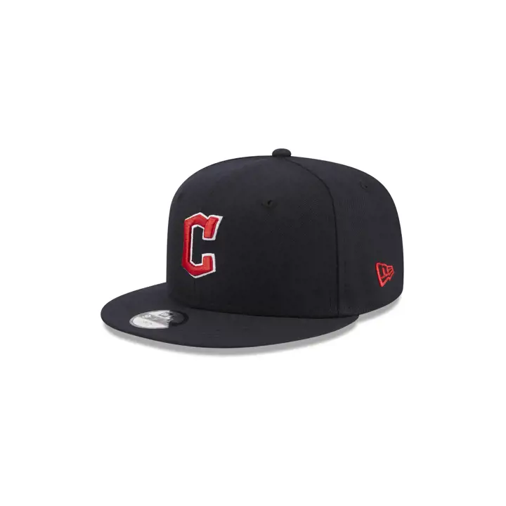 Cleveland Guardians MLB Casquette Basique Enfant 9FIFTY Marine/Marine/Gris