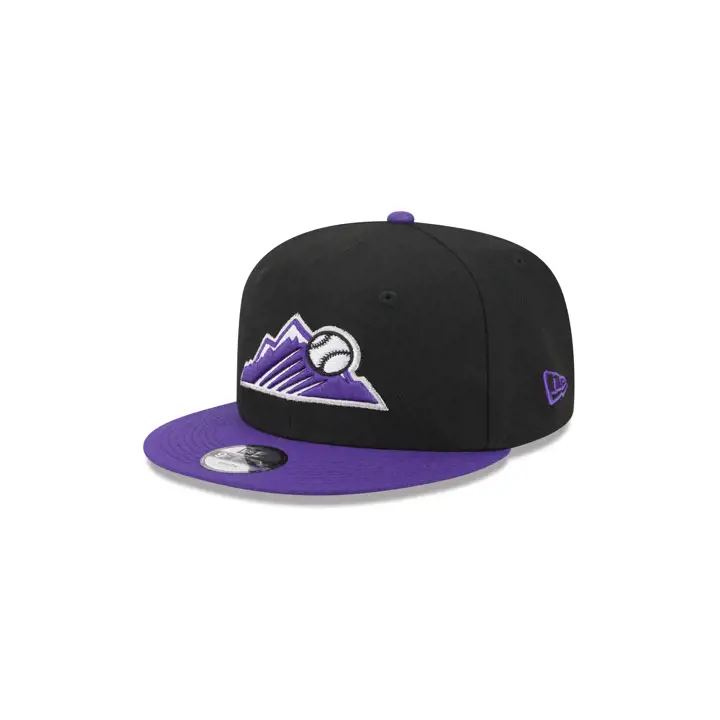 Colorado Rockies MLB Basic YTH 9FIFTY NOIR/VIOLET/GRIS