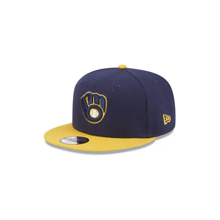 Casquette MLB basique YOUTH 9FIFTY Milwaukee Brewers BLEU MARINE/JAU/GRI