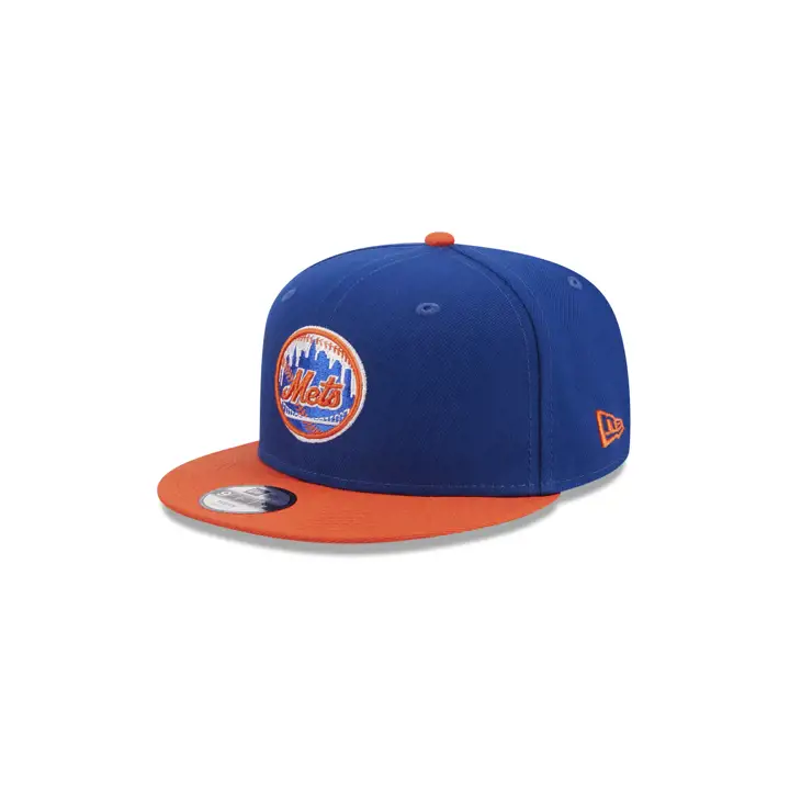 New York Mets MLB Basic YTH 9FIFTY BLEU/ORANGE/GRIS