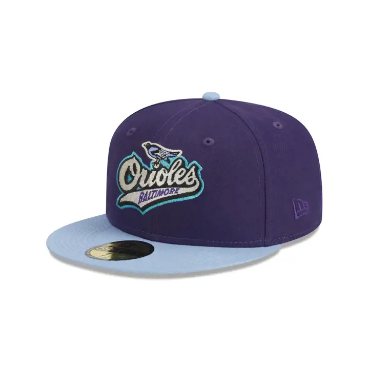 Baltimore Orioles MLB Purple Sky 59FIFTY PUR/SKBL/TEAL