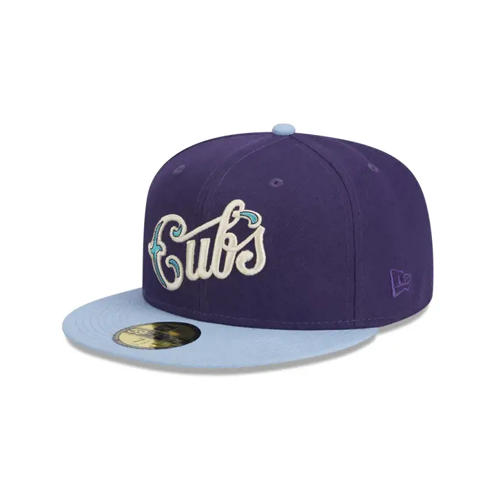 Chicago Cubs MLB Purple Sky 59FIFTY PUR/SKBL/TEAL