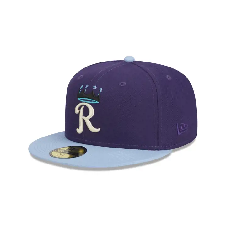 Kansas City Royals MLB Purple Sky 59FIFTY VIOLET/BLEUCIEL/SARCELLE