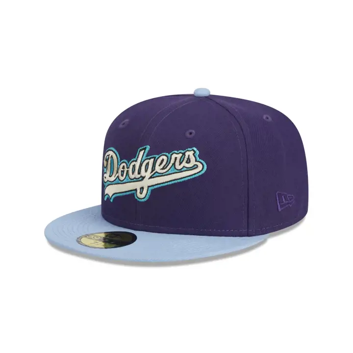 Los Angeles Dodgers MLB Purple Sky 59FIFTY VIO/CIEBL/TURQ