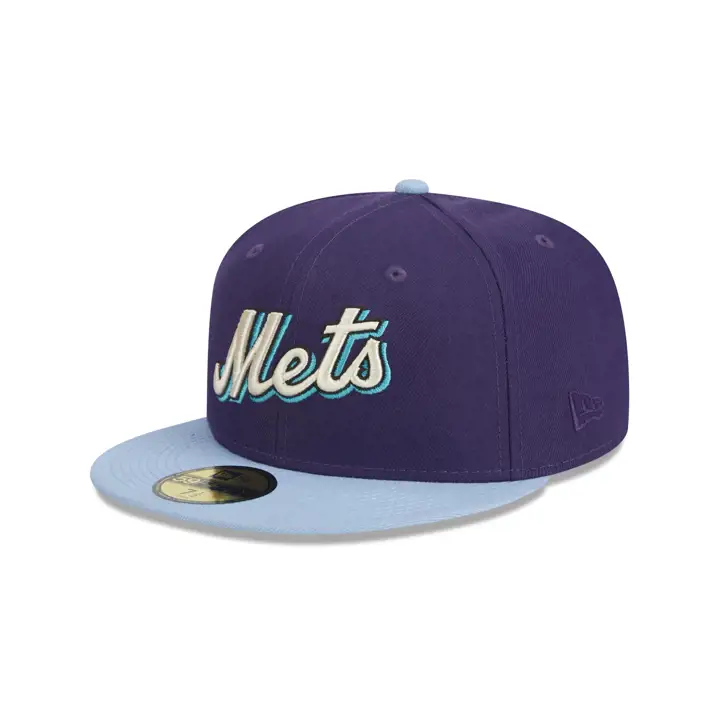 METS MLB Purple Sky 59FIFTY PUR/SKBL/TEAL