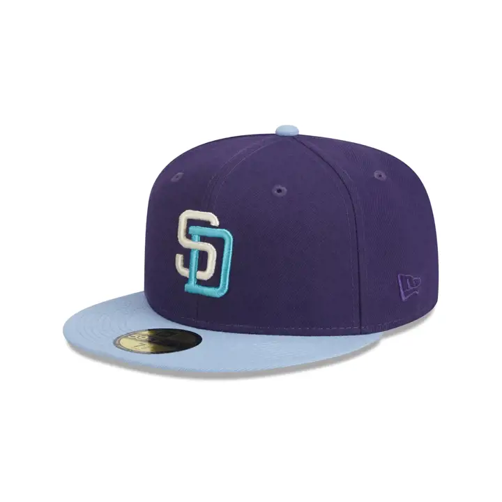 San Diego Padres MLB Violet Ciel 59FIFTY VIO/CIE/TURQ