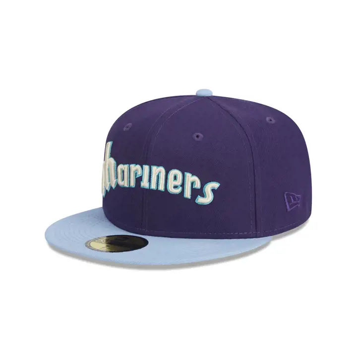 Seattle Mariners MLB Purple Sky 59FIFTY VIOLET/BLEU CIEL/TURQUOISE