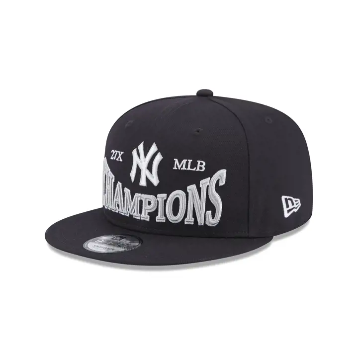 CASQUETTE 9FIFTY NEW YORK YANKEES CHAMPIONS PATCH BLEU MARINE