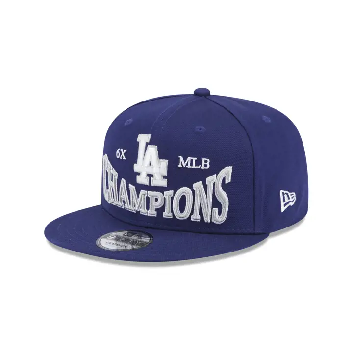 CASQUETTE 9FIFTY RBL LOS ANGELES DODGERS CHAMPIONS AVEC ÉCUSSON