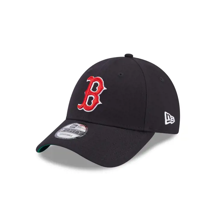 CASQUETTE 9FORTY AVEC ÉCUSSON LATÉRAL DES BOSTON RED SOX BLEU MARINE/BLANC