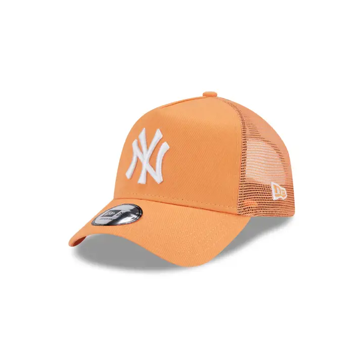NEW YORK YANKEES LEAGUE ESS TRUCKER ORG/WHT