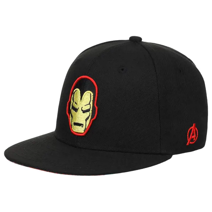 Casquette UV noire ajustable Ironman Yth 60th Anniversary Comic