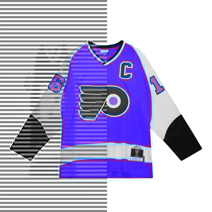 Maillot Réplique Philadelphia Flyers NHL M&N Blue Line Bobby C