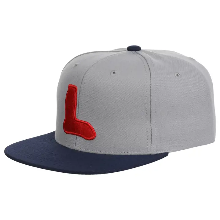 Casquette Snapback Boston Red Sox MLB Initial Evergreen GRIS/BLEU MARINE/VERT
