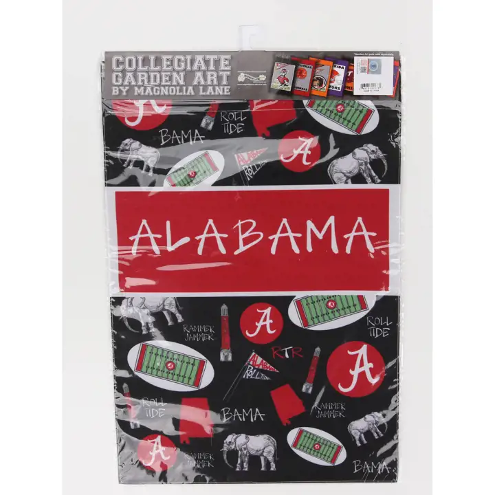 Drapeau de jardin Alabama Crimson Tide Scatter